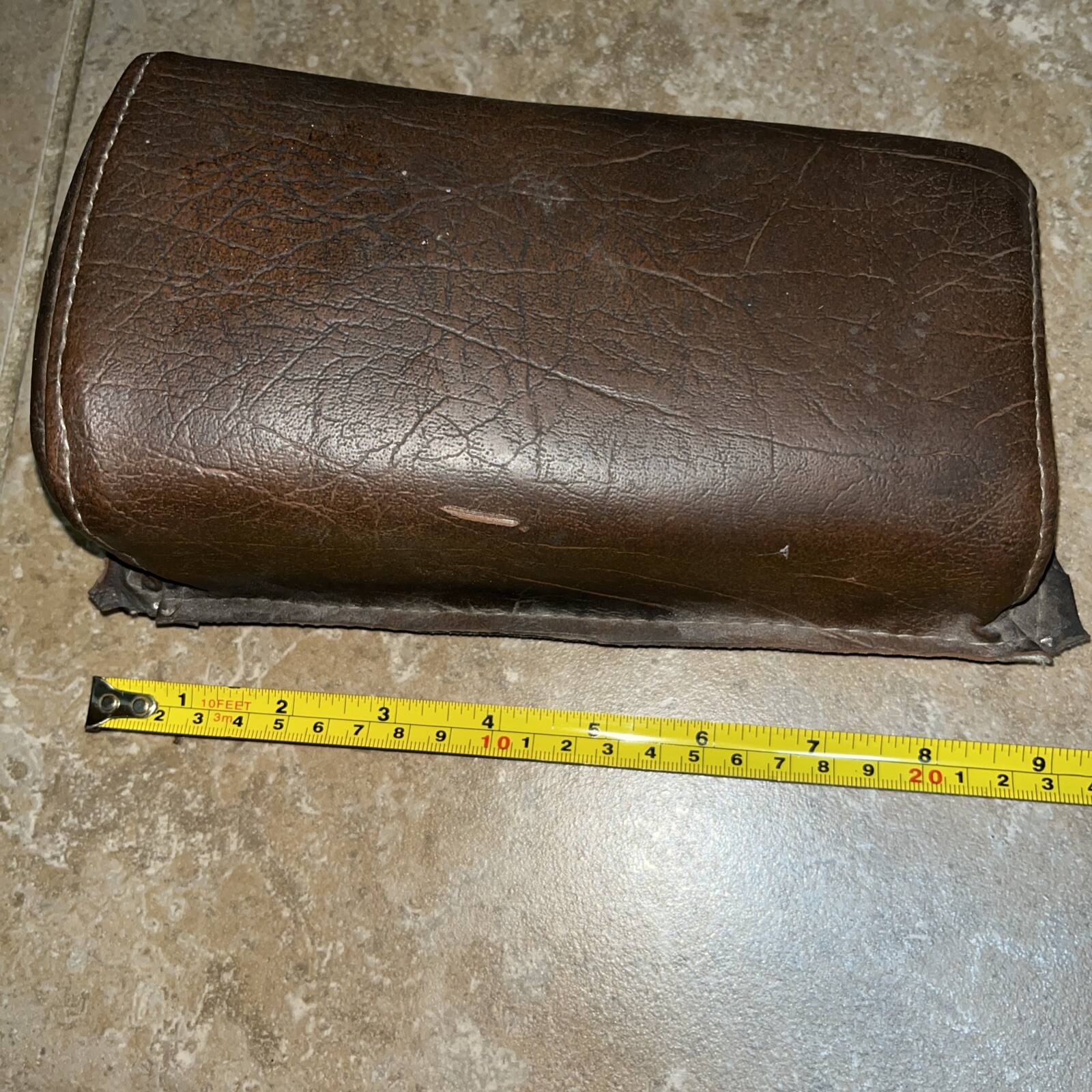 VTG OLD SELLE GIULIARI PILLION PAD PEE PAD HARLEY KNUCKLEHEAD CHOPPER BATES