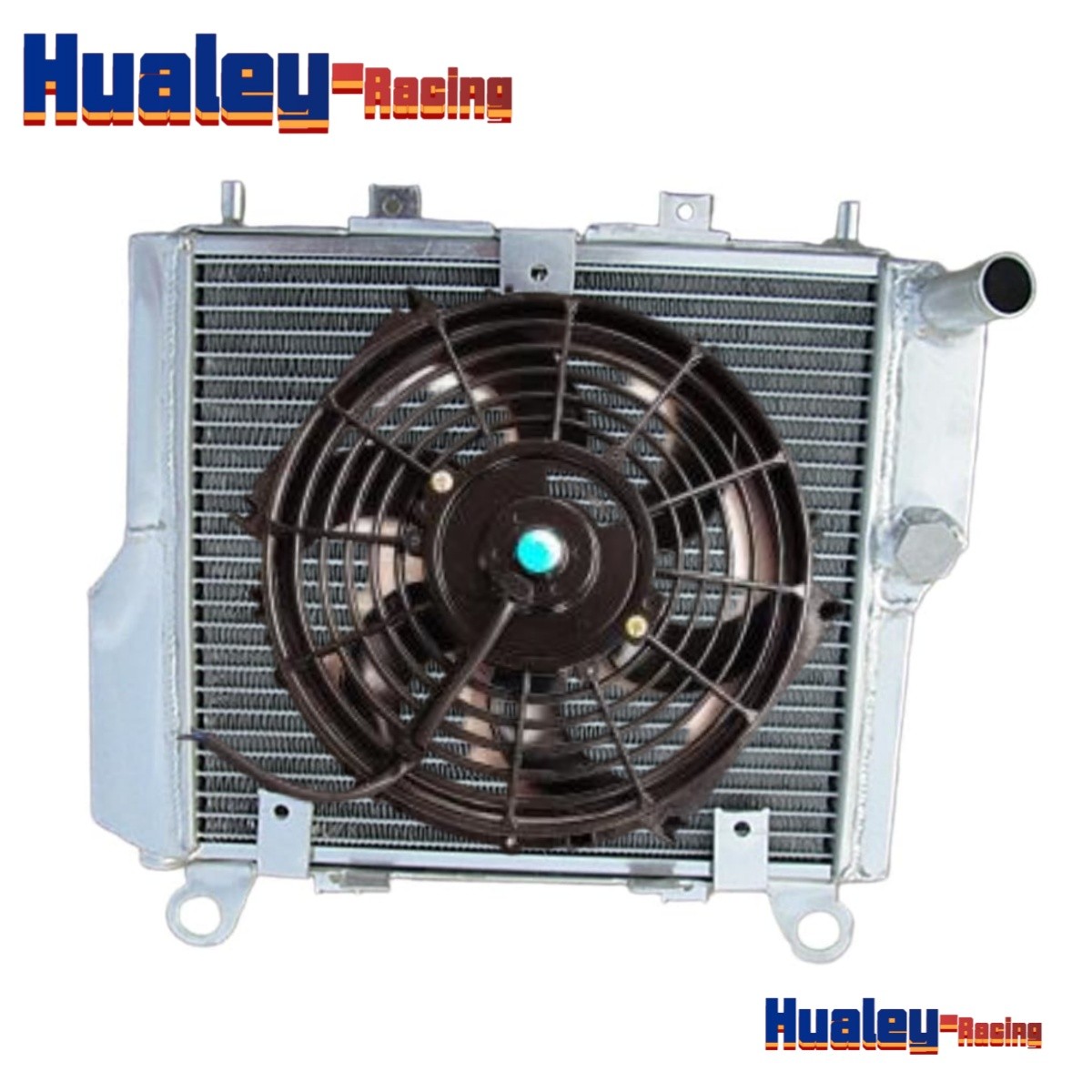 3ROW Aluminum Radiator & Fan For 1986-2006 Kawasaki ZG1000 ZG 1000 Concours
