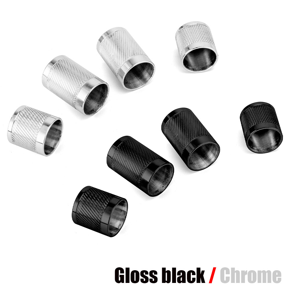 Chrome Black Docking Hardware Covers Magnet Caps for Harley Touring Road Glide