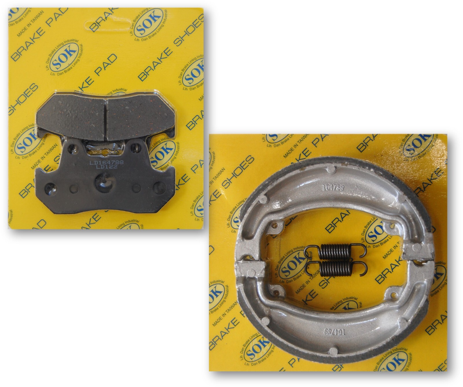 FRONT&REAR BRAKE PADS SHOES fit HONDA CN 250 Helix Fusion 1986-1992 CN250