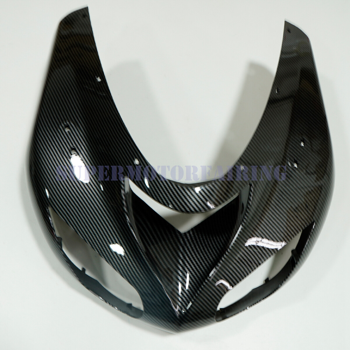 Fit for Kawasaki 2006 2007 Ninja ZX10R Black Carbon Fiber Look ABS Fairing Kit