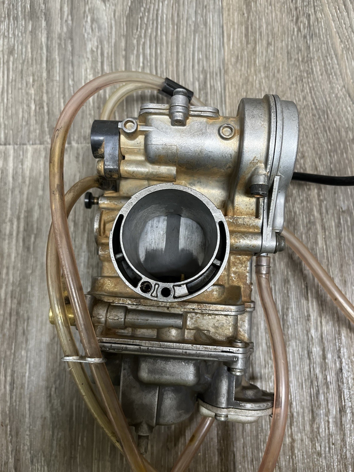 2010-2013 Yamaha YZ250F OEM Carburetor Assembly USED Keihin FCR Boyesen QS2 39mm