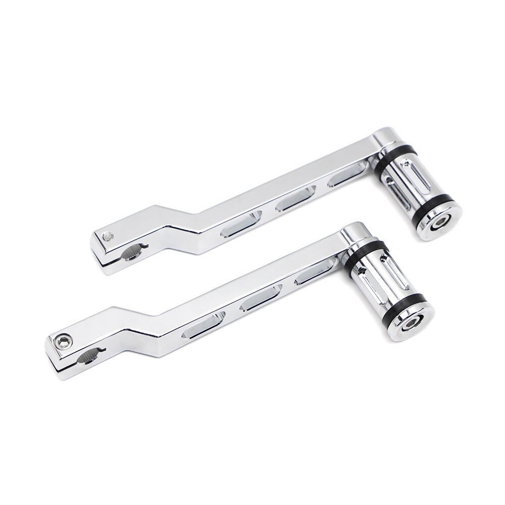Motorcycle Heel Toe Gear Chrome Shift Lever Shifter Peg for Harley FL Softail