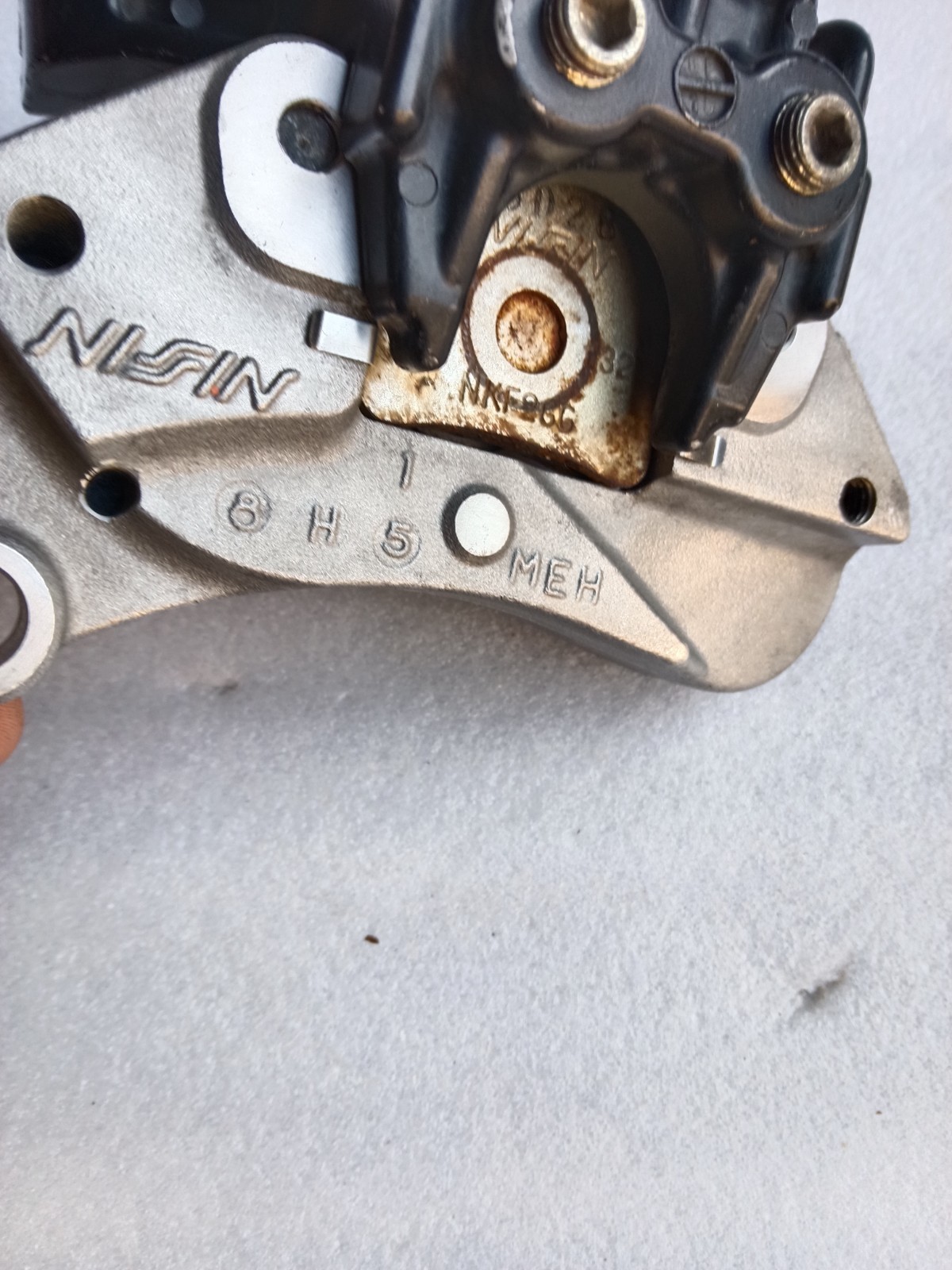 2008 – 2010 Honda DN-01 DN01 NSA700 PARKING BRAKE CALIPER W CABLE OEM