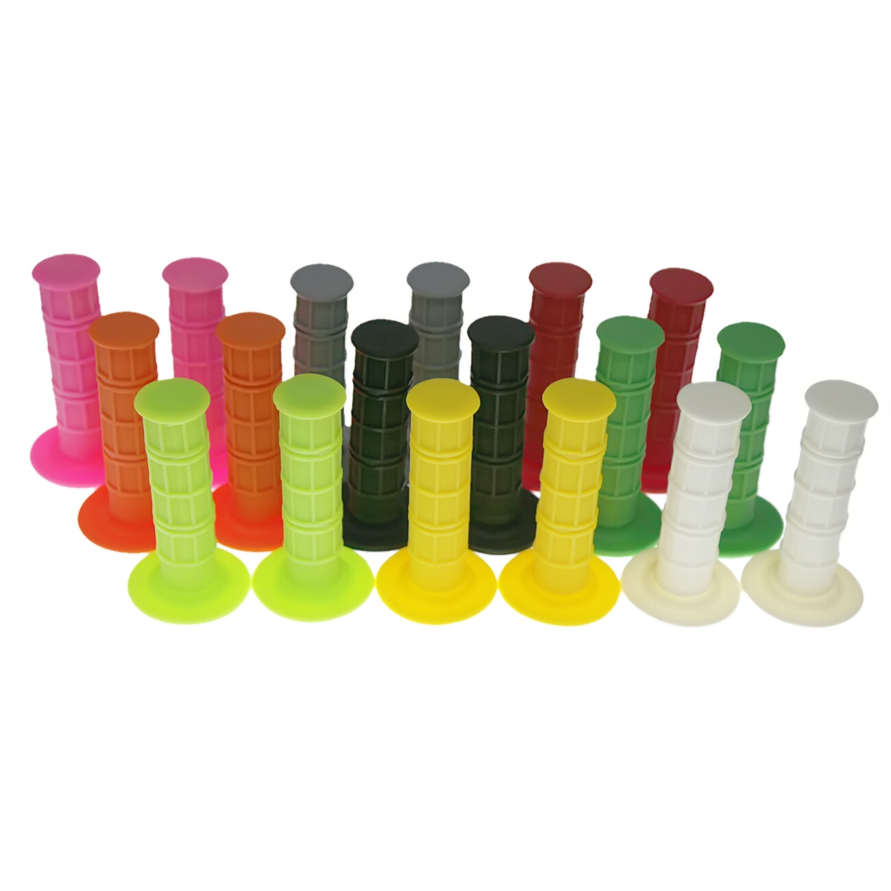 2Pcs 7/8″ Practical Motorcycle Hand Pro Grips Dirt Bike Motocross Gel Handle Bar