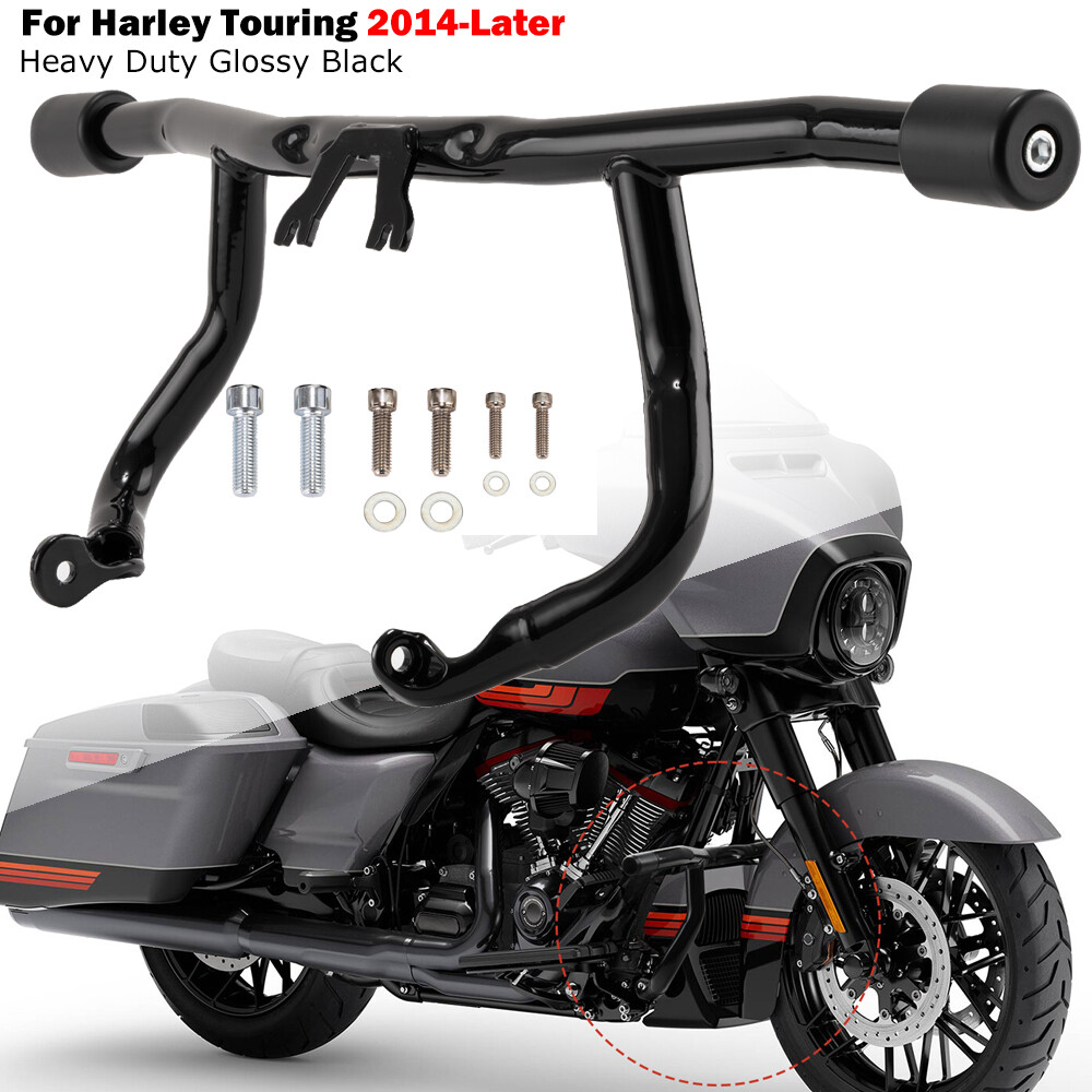 Flat Out Bar Engine Guard Crash Bar for 2014-25 Harley Road Street Glide Special