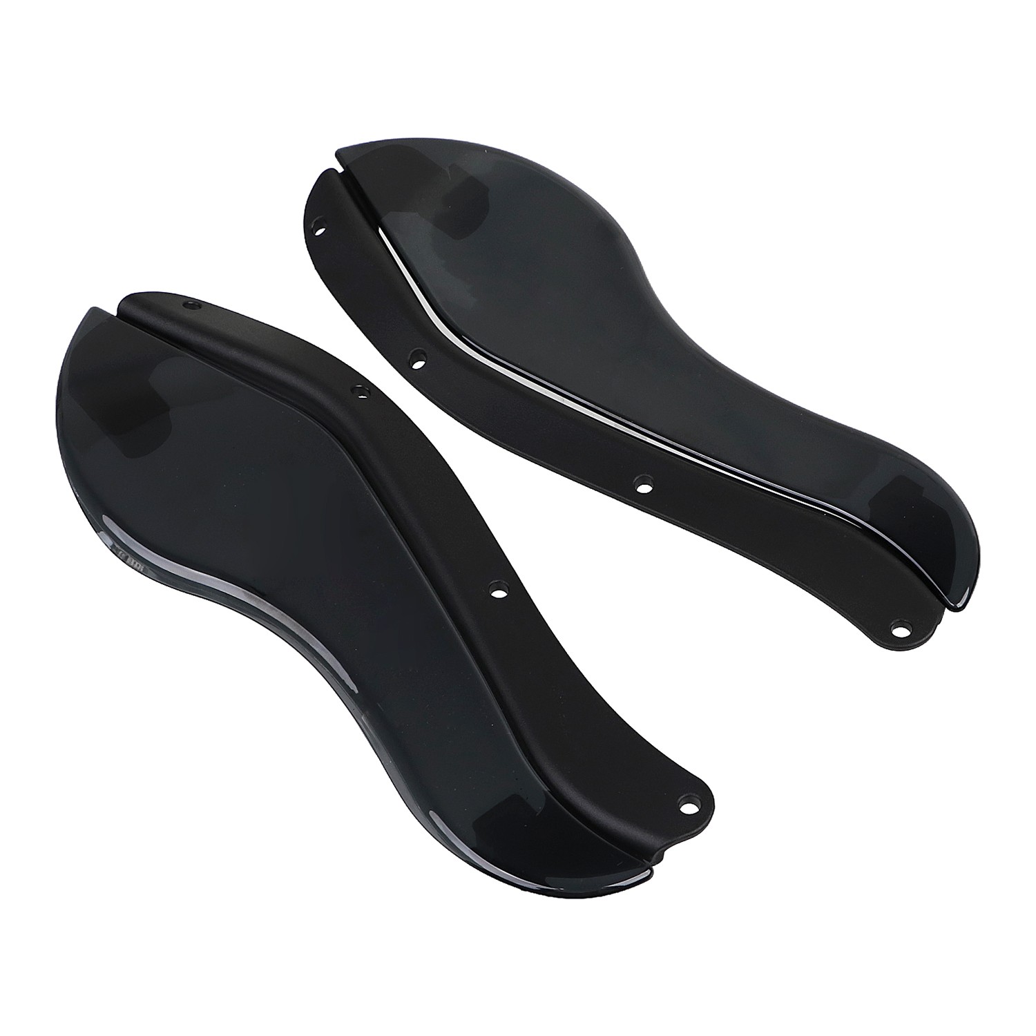 Smoke Fairing Side Wings Wind Air Deflectors For Harley Electra Glide FLHTC FLHT