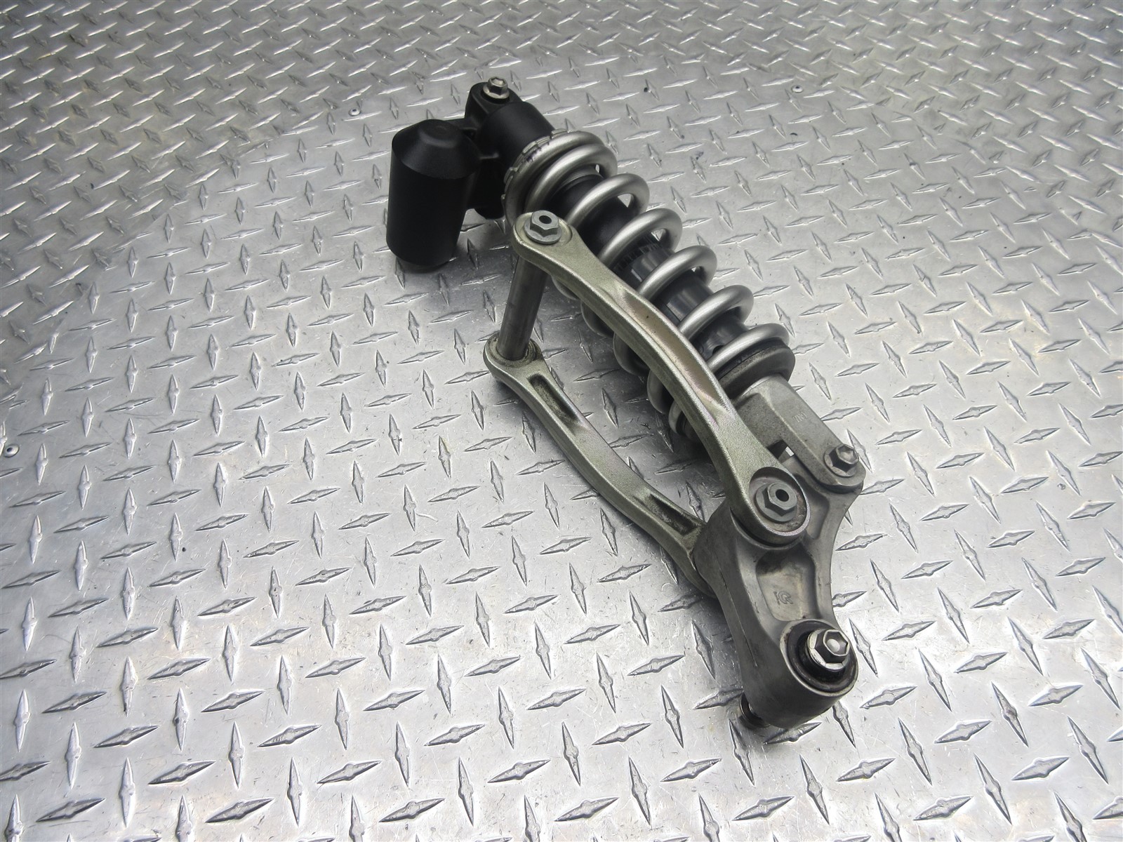 2008 08-11 Kawasaki ZX14R ZX14 OEM Rear Shock Suspension Spring Linkage