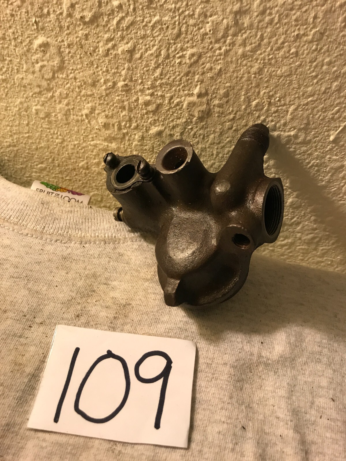 Harley 1931 DL flathead 45 oil pump body and parts one year
