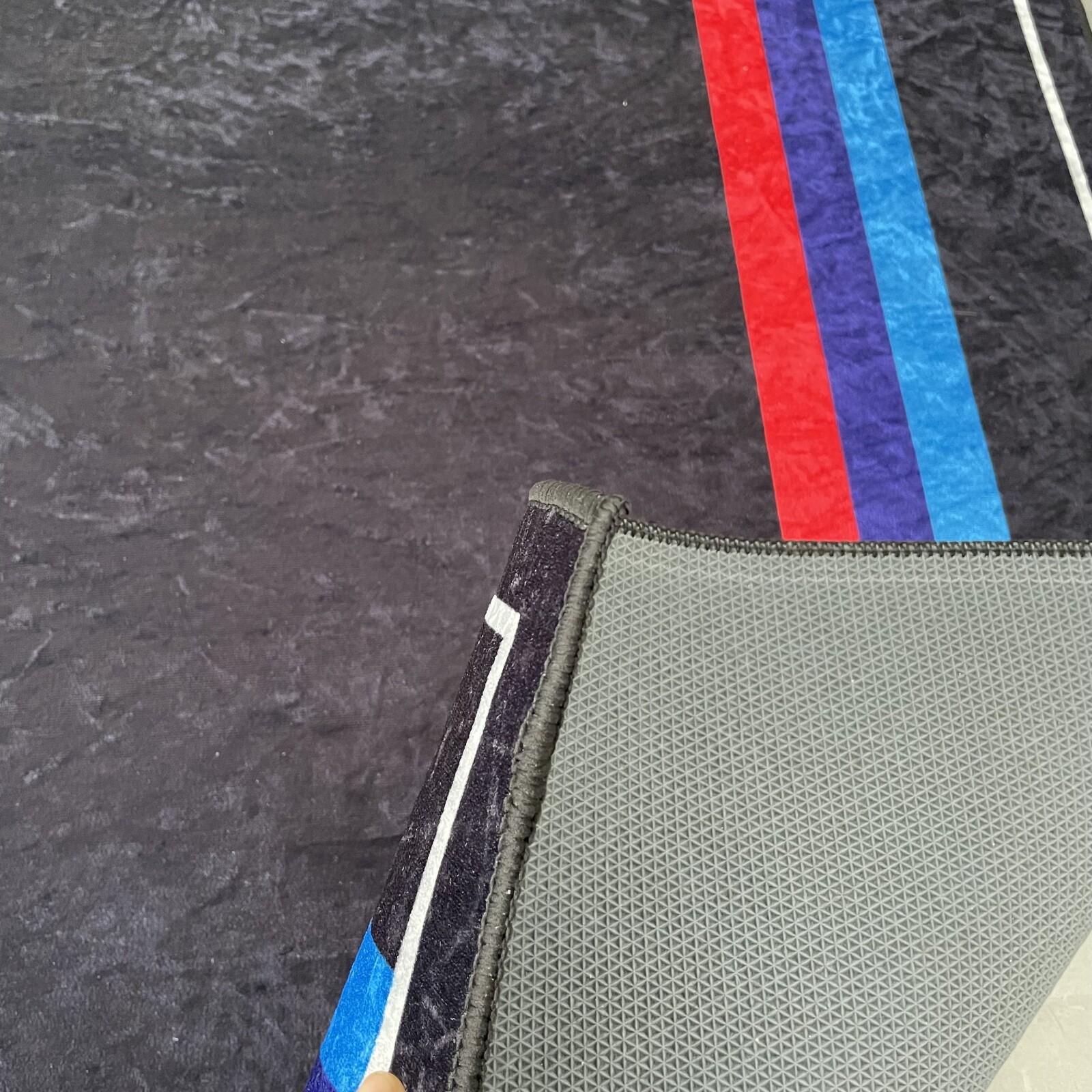 For BMW Motorcycle Workshop Showroom Mat Garage Home Floor Carpet Mat 220*80CM