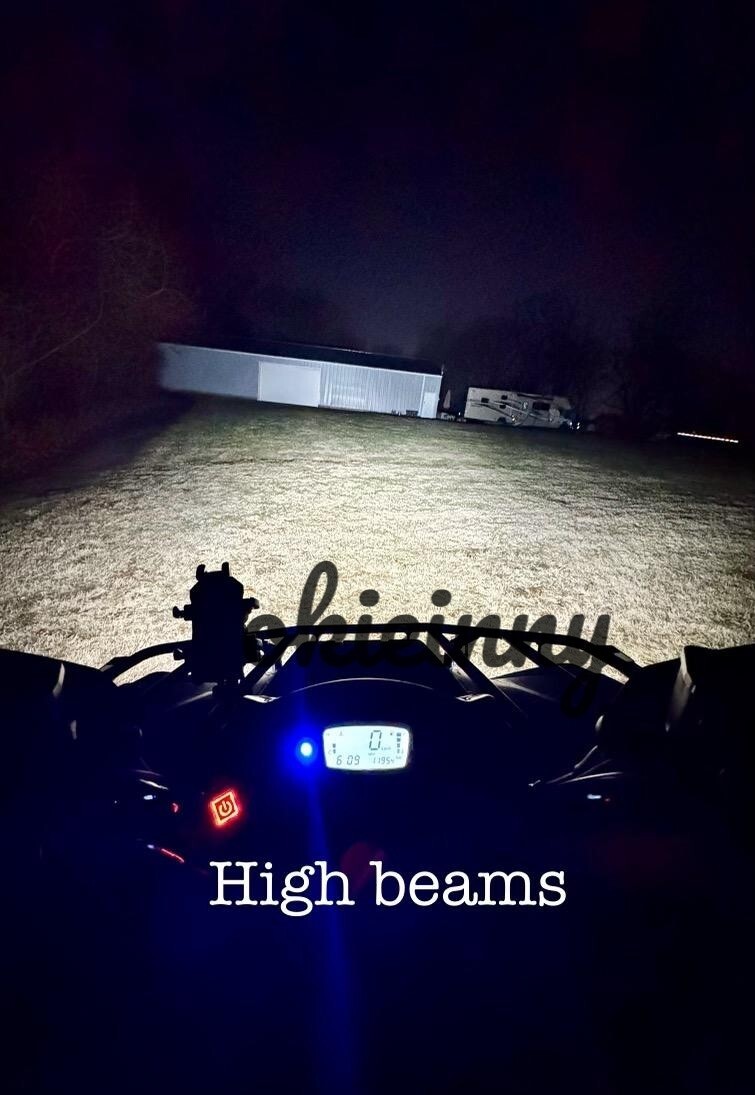 🌟Ultra LED Hi/Lo Headlight Bulb for KTM 450 525 EXC XCF-W 2004–2013 AC/DC ⬆️Vis