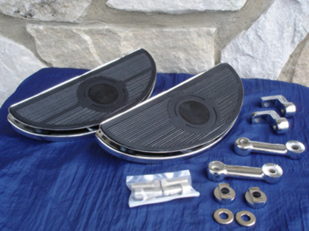 FOR HARLEY DYNA WIDE GLIDE & FX 1984 & UP SHAKER FLOORBOARDS PARTS