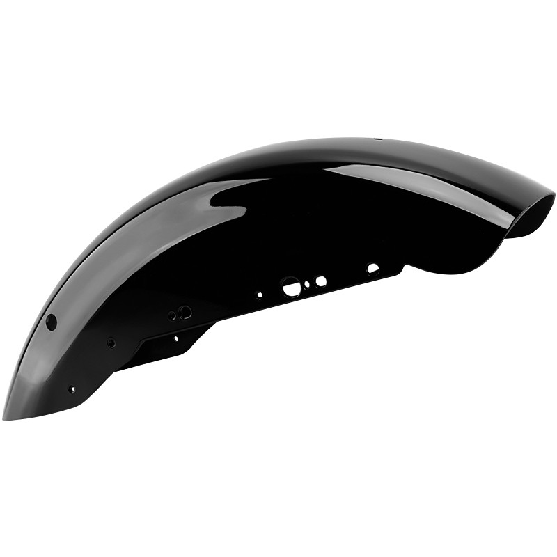 Black Vivid Rear Fender Fit For Harley Sportster XL883 XL1200 Custom 2004-Up