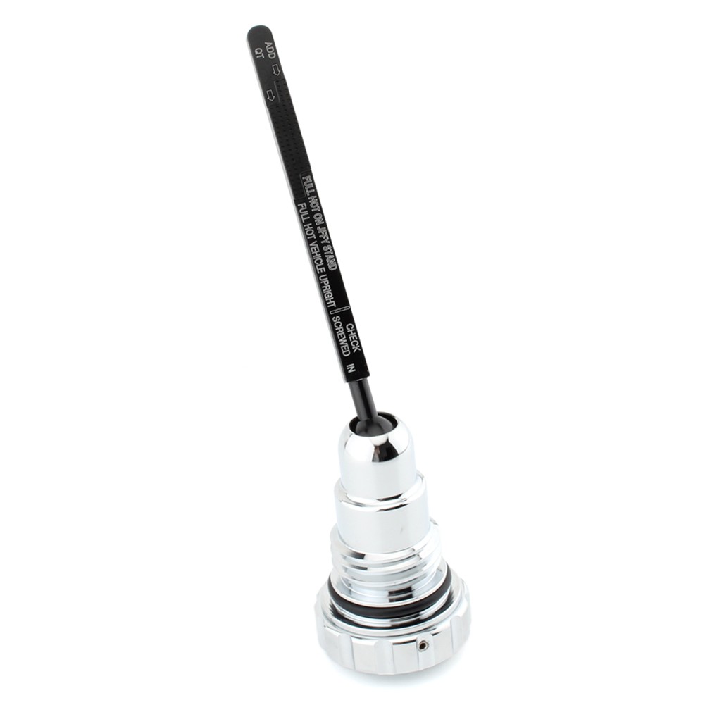 Oil Dipstick For Harley Touring FLHR FLHX FLH/T FLTR Alluminum Alloy Chrome