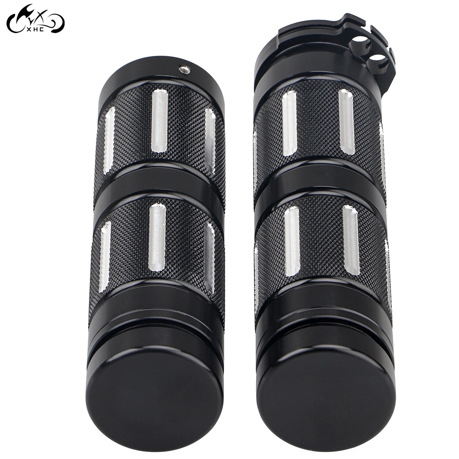 1 Inch CNC Motorcycle Handle Bar Hand Grips For Harley Sportster XL1200 883 Dyna