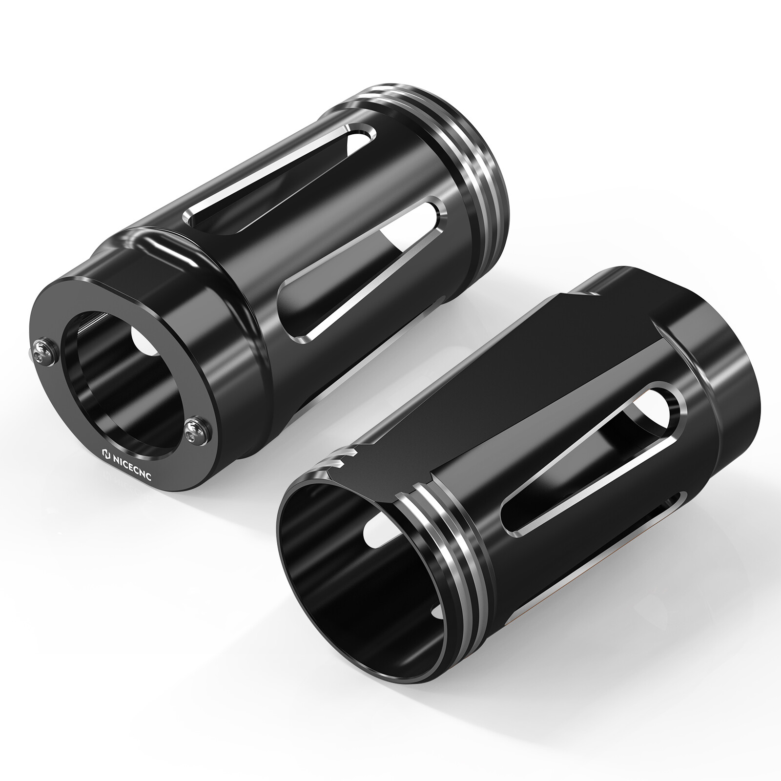 Upper Fork Boot Slider Cover & Front Fender Trim For Harley Street Glide FLHX