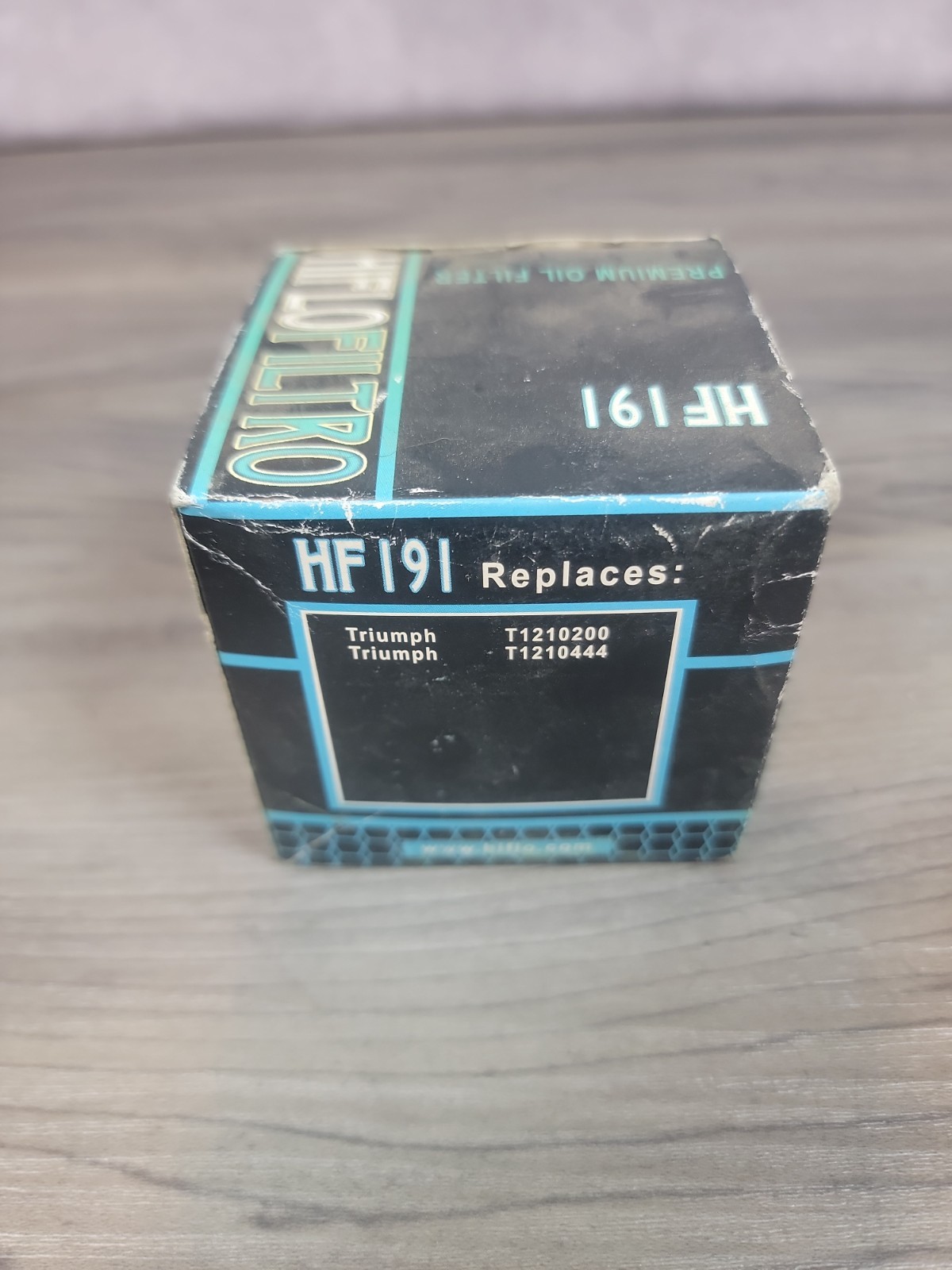 HifloFiltro Premium Oil Filter HF‑191 New Motorcycle Scooter Engine Service