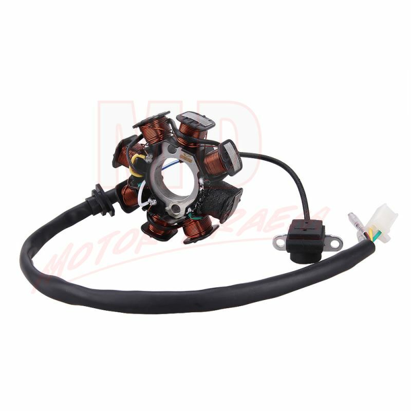 8 Coil Pole Magneto Stator For GY6 ATV Scooter Moped 150cc ROKETA TAOTAO SUNL US
