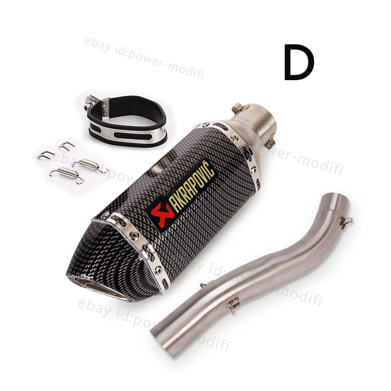 For Ducati Monster 797 2017-2023 Exhaust Muffler Mid Link Pipe Scrambler 800 821
