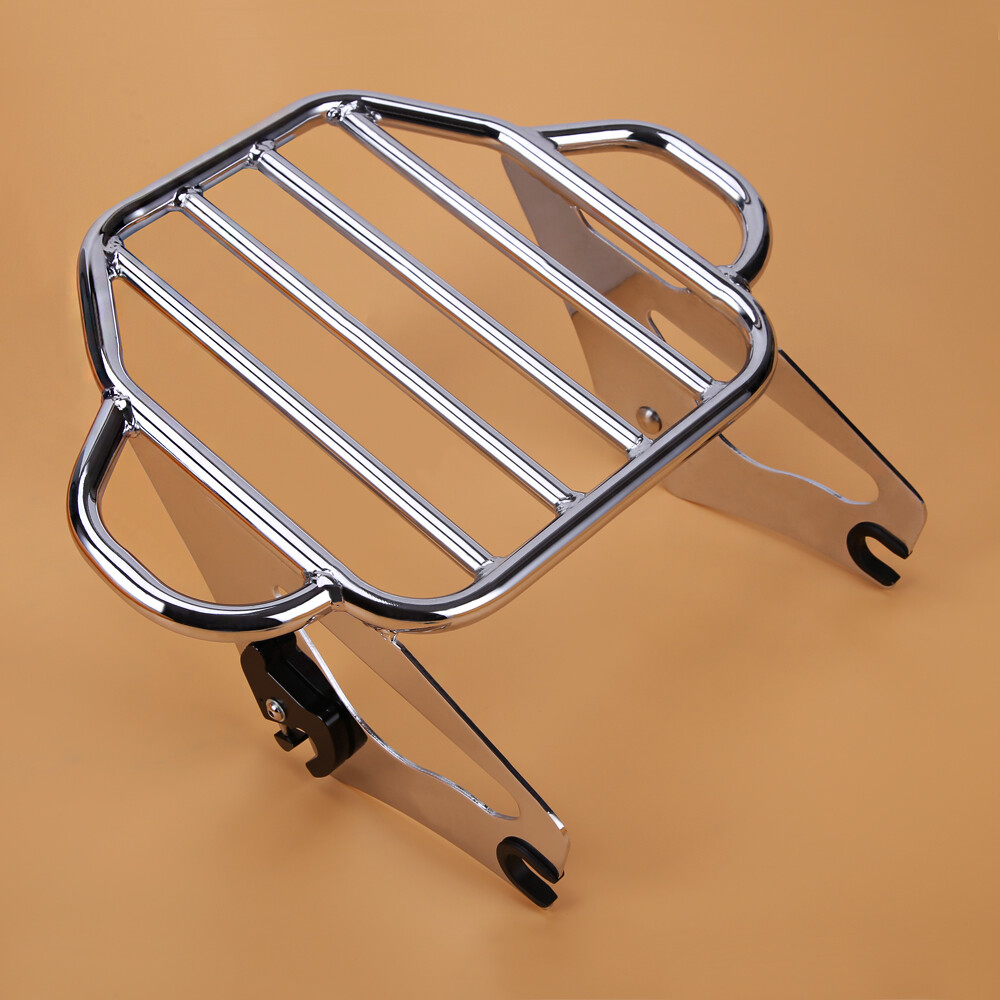 09-24 Detachable Two Up Luggage Rack For Harley Touring Street Glide Road Glide