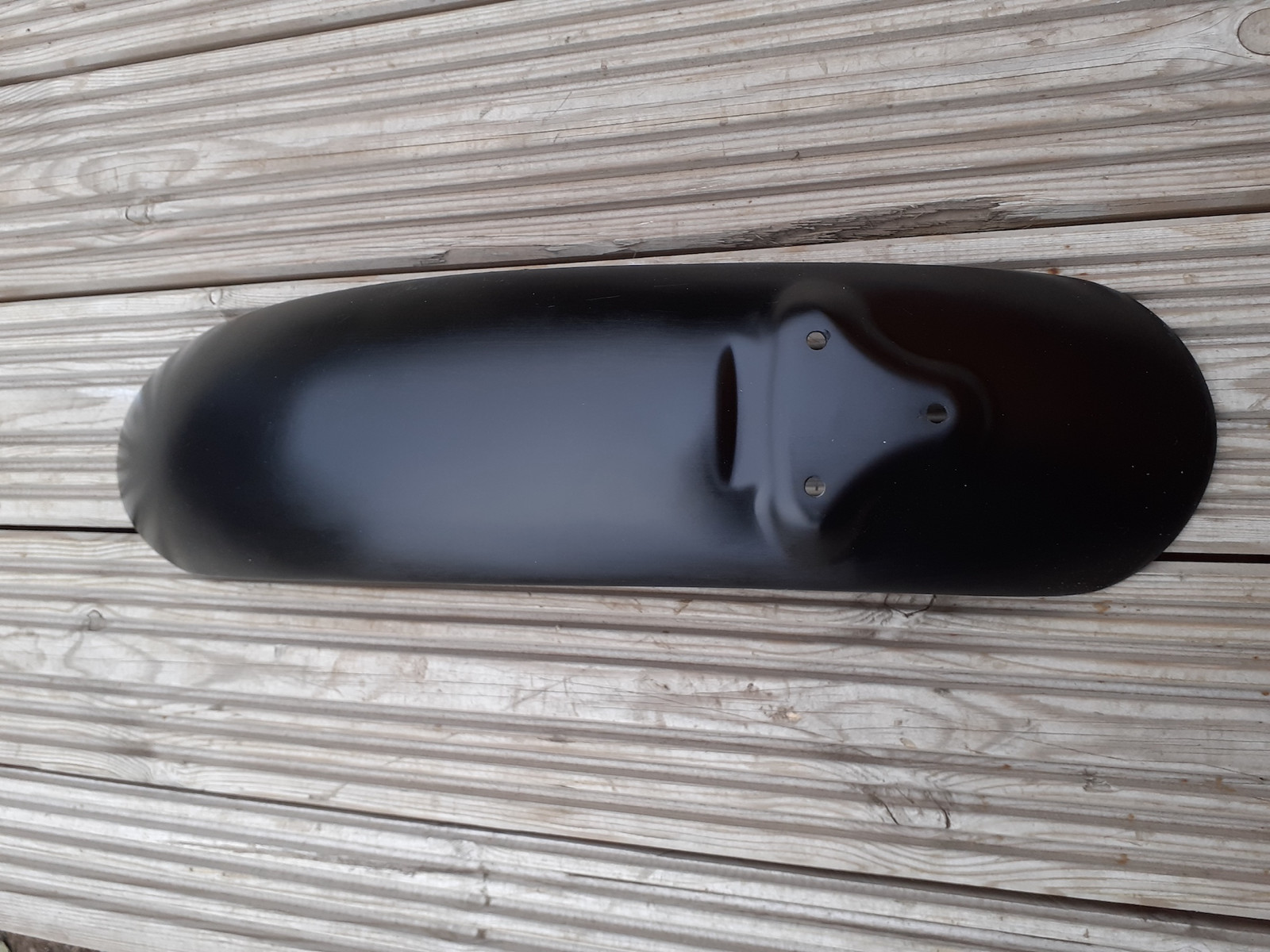 TRIUMPH SCRAMBLER 1200 XC FRONT MUDGUARD BLACK FIBREGLASS
