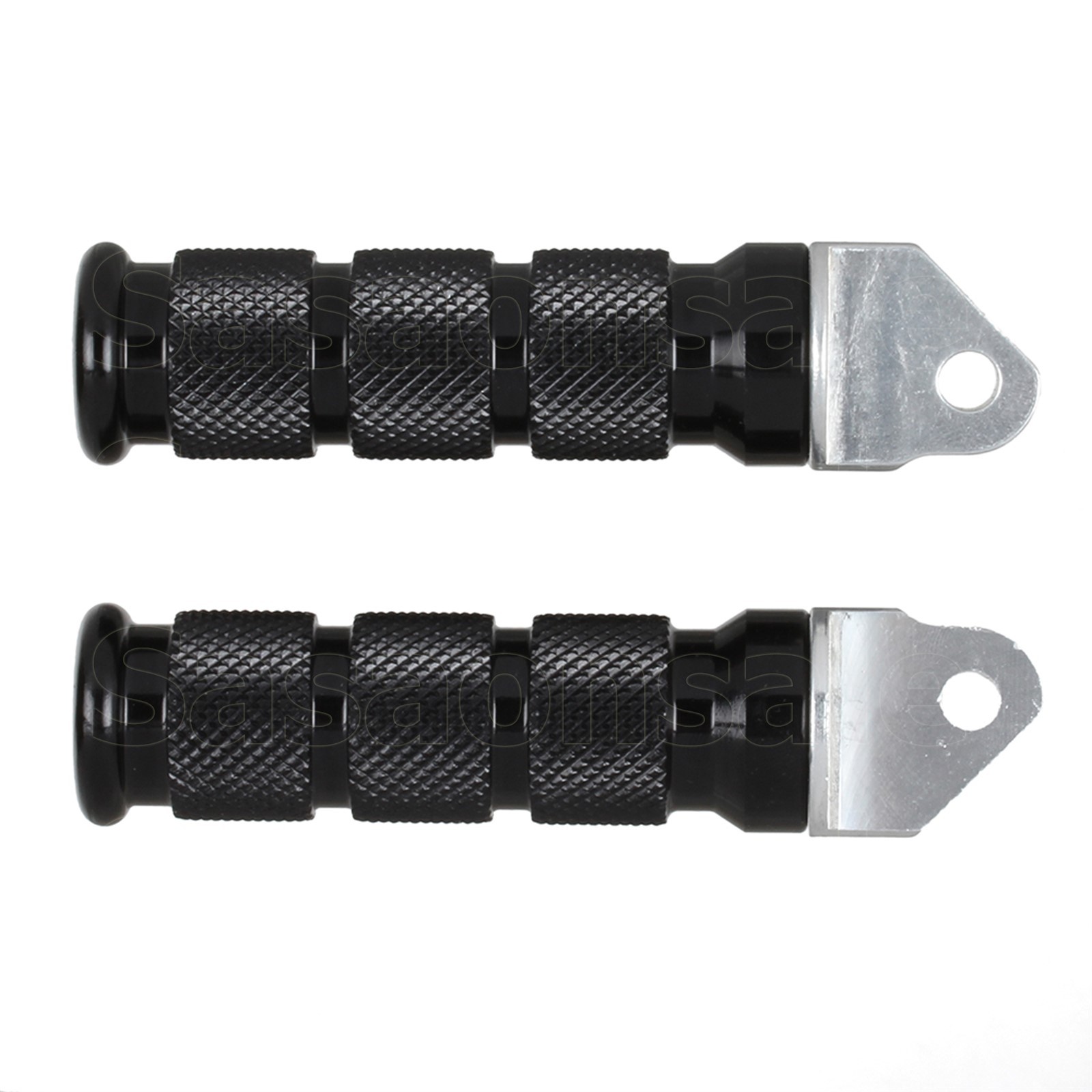 [SASA] Compatible With Suzuki Black R2 CNC Anodized REAR Passenger Foot Pegs