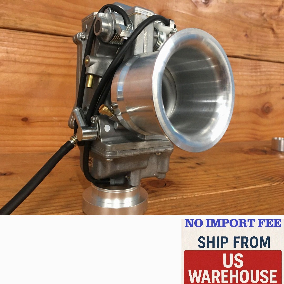 Motorcycle Velocity Stack for Mikuni HSR42 HSR45 Carburetor 65mm ID Aluminum