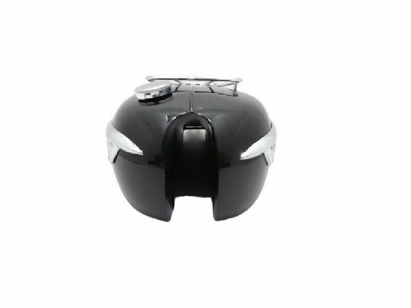 TRIUMPH T120 BONNEVILLE 3.5 GL BLACK PAIN GAS FUEL PETROL TANK WITH BADGES