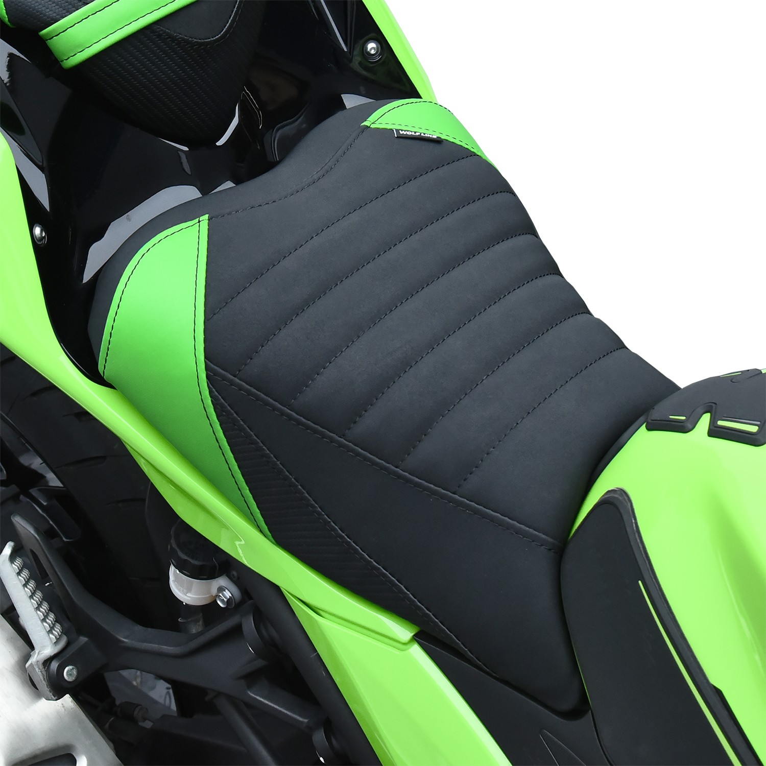 WOLFLINE Rider Seat For Kawasaki Ninja 400 & Z400 2018-2026 Comfort Cushion
