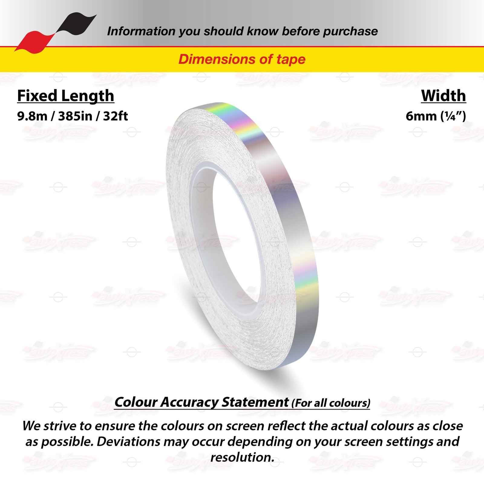 1/4″ Roll PIN STRIPE Car Model Motorcycle Decal Line TAPE Vinyl Stickers 6mm