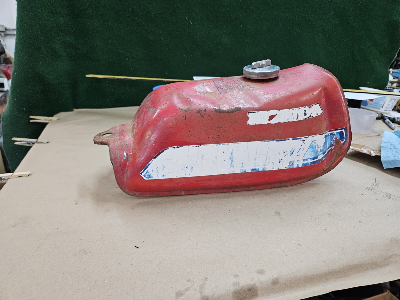 1982 82 Honda ATC 70 OEM Gas Fuel Tank and Cap