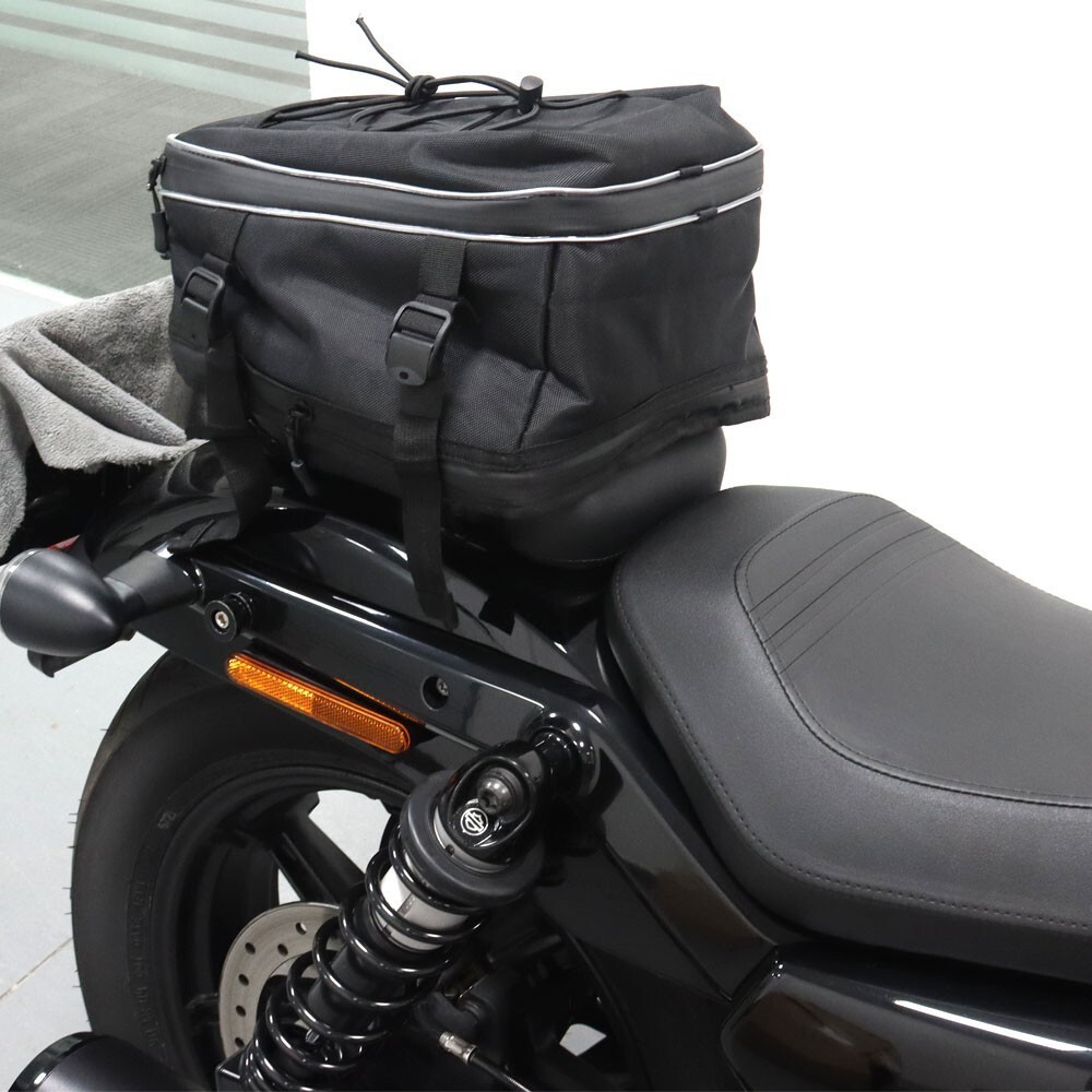 Rear Tail Storage Bag Travel Luggage Bag For Harley Nightster 975 RH975S 22-25