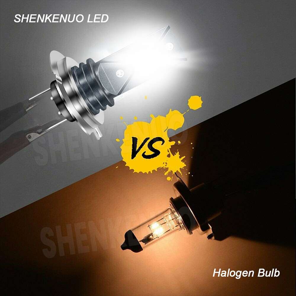 2x LED Headlight White Bulbs For Suzuki GSXR600 GSXR750 2001 2004 2005 2006 2007