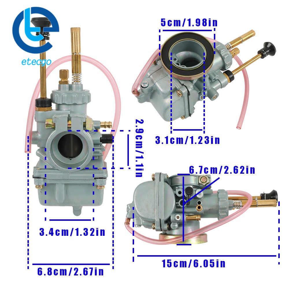 For Kawasaki KE100 1976-2001 / KM100 1976-1981 Carburetor Carb 16001-1185