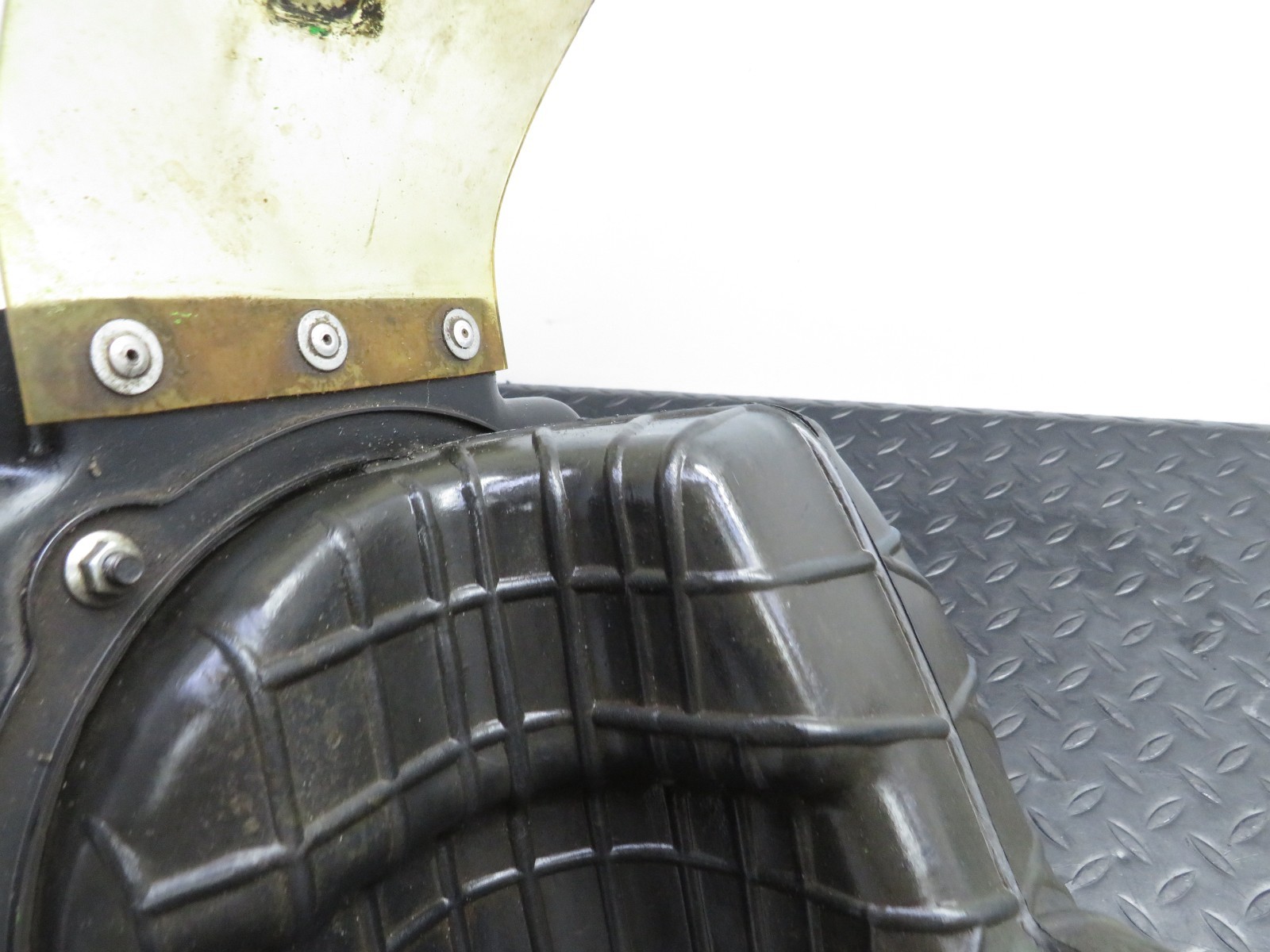 92 93 KAWASAKI KX 125 KX125 OEM AIRBOX HOUSING BOOT CLEAN GOOD! 11011-1370