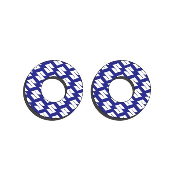 Factory Effex® 22-67400 – Moto Grip Donuts – Suzuki Blue/White