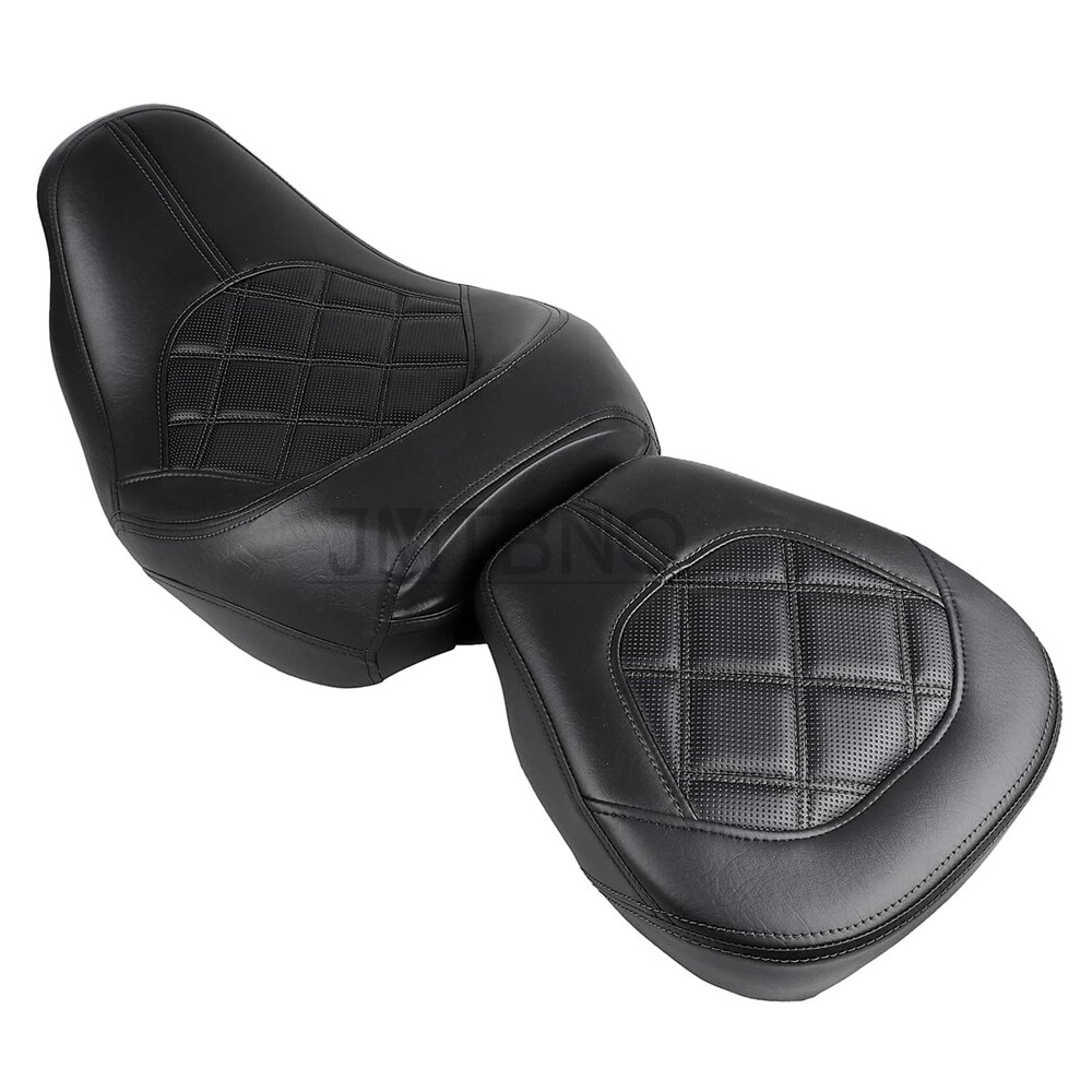 Driver Passenger Seat For Harley Touring Street Glide FLHX Road King FLHR 09-23