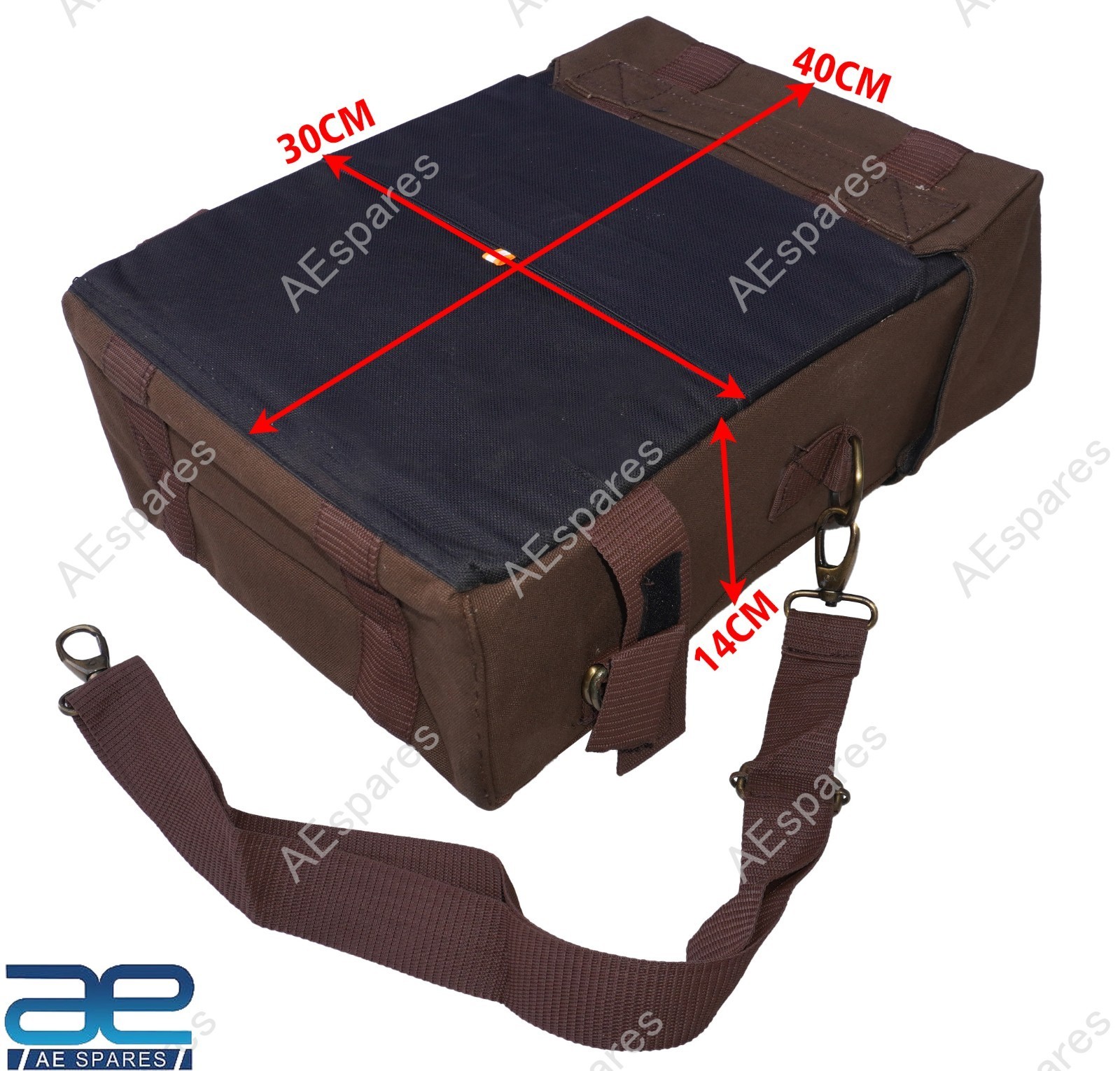 Brown Pannier Bags With Fitting For Royal Enfield New Classic Reborn 350 @RE