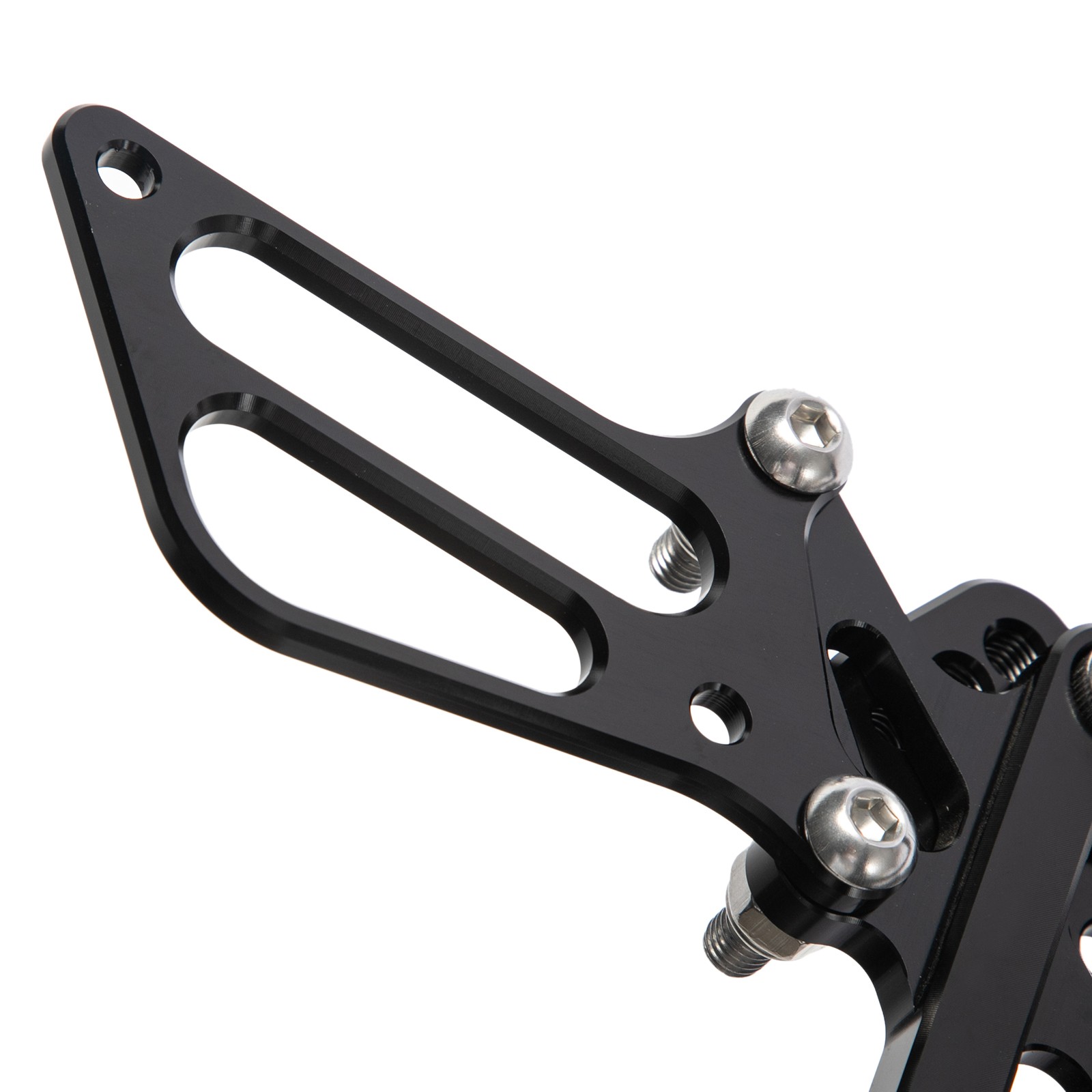 For Kawasaki CNC Rear Set Adjustable Rearsets Footpegs ZX-6R NINJA 1999-2002 01