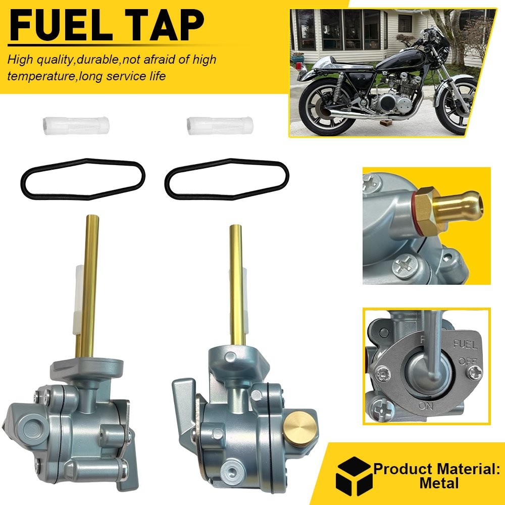 For Yamaha XS650 XS750 Special XS850 XS1100 2x New Petcock Fuel Gas Tap Valve