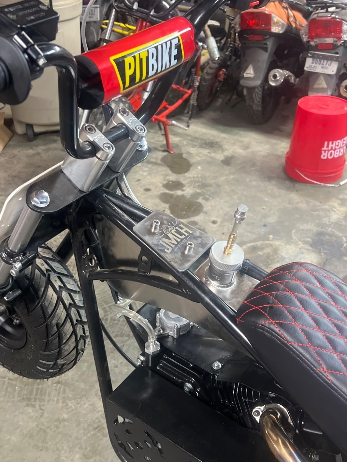 Stainless Steel Fuel Gas Tank for Coleman B100 RB100 Realtree RT100 Mini Bike
