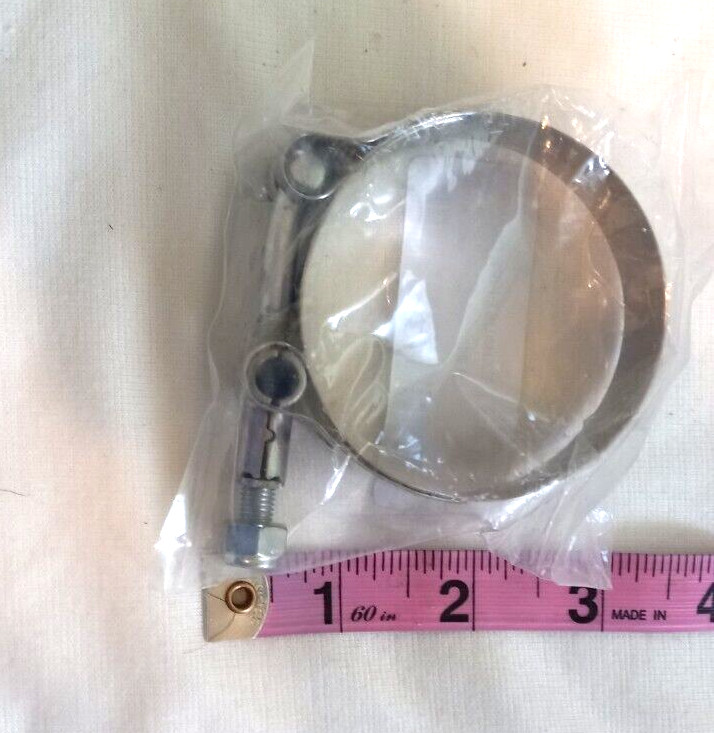 Shindy Exhaust Pipe Clamp 2.21″-2.56″ P/N 30-716 Made in USA Motorcycle