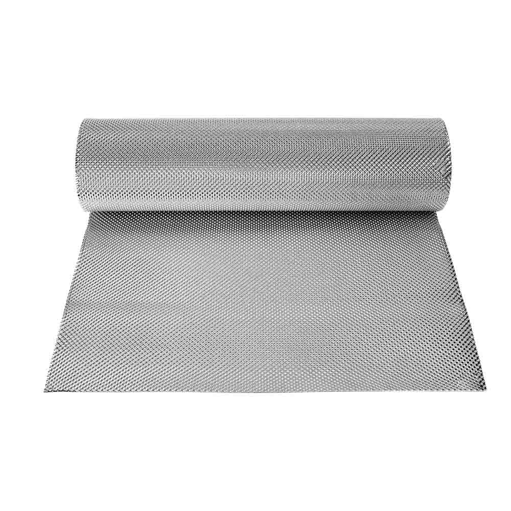 Exhaust Heat Shield Thermal Barrier Wrap 304 Stainless Steel Embossed 20*12 In