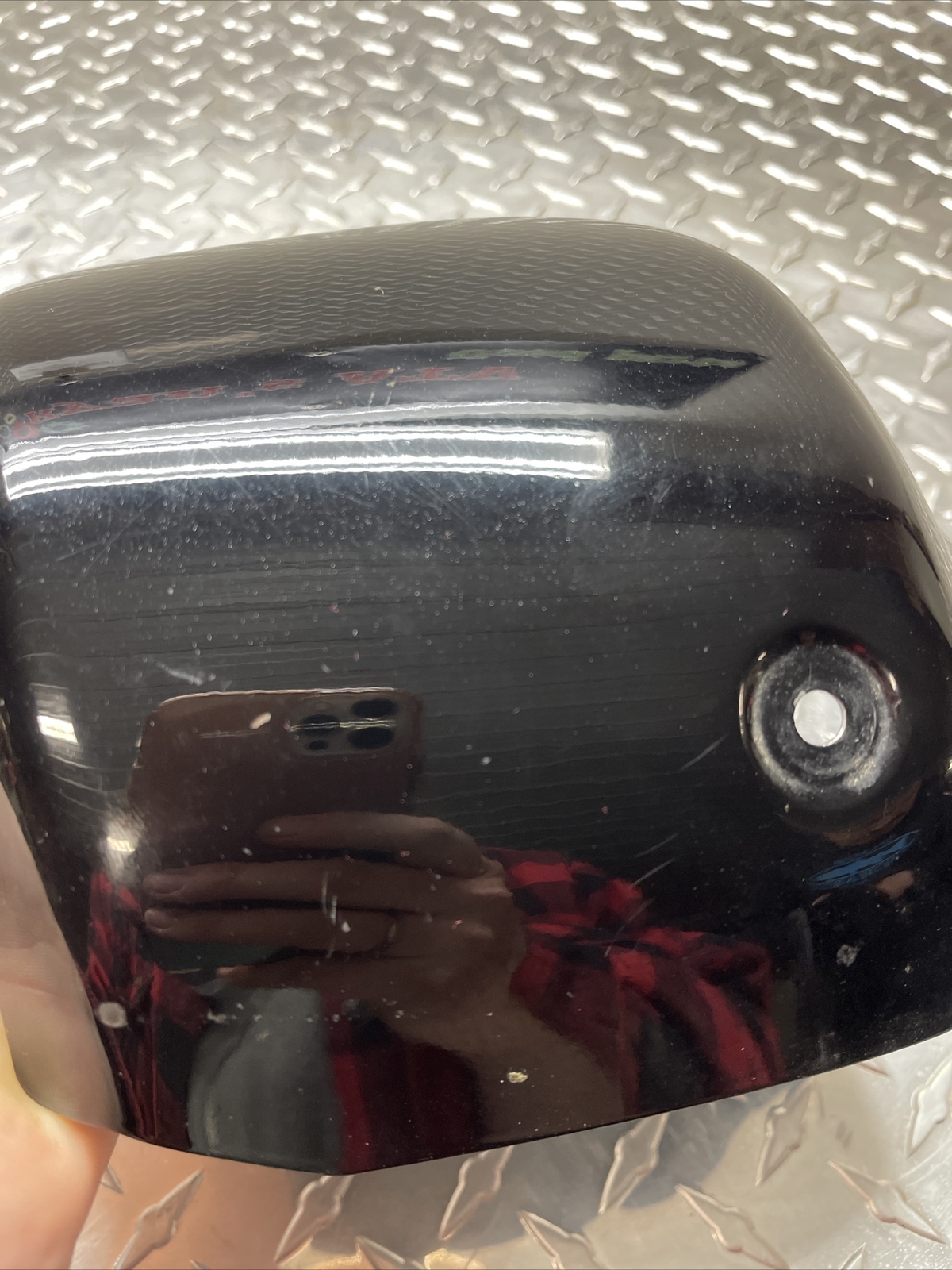 08 Yamaha XVS1100 XVS 1100 A V-Star Classic Right Side Cover Fender Panel