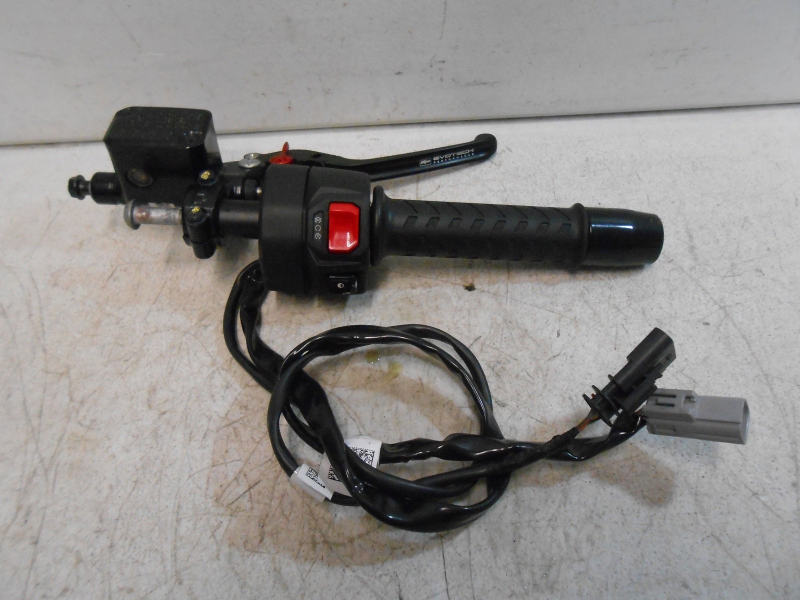 APRILIA RS457 RS 457 OEM RIGHT CLIP ON HANDLEBAR SWITCHES CONTROLS EVOTECH LEVER
