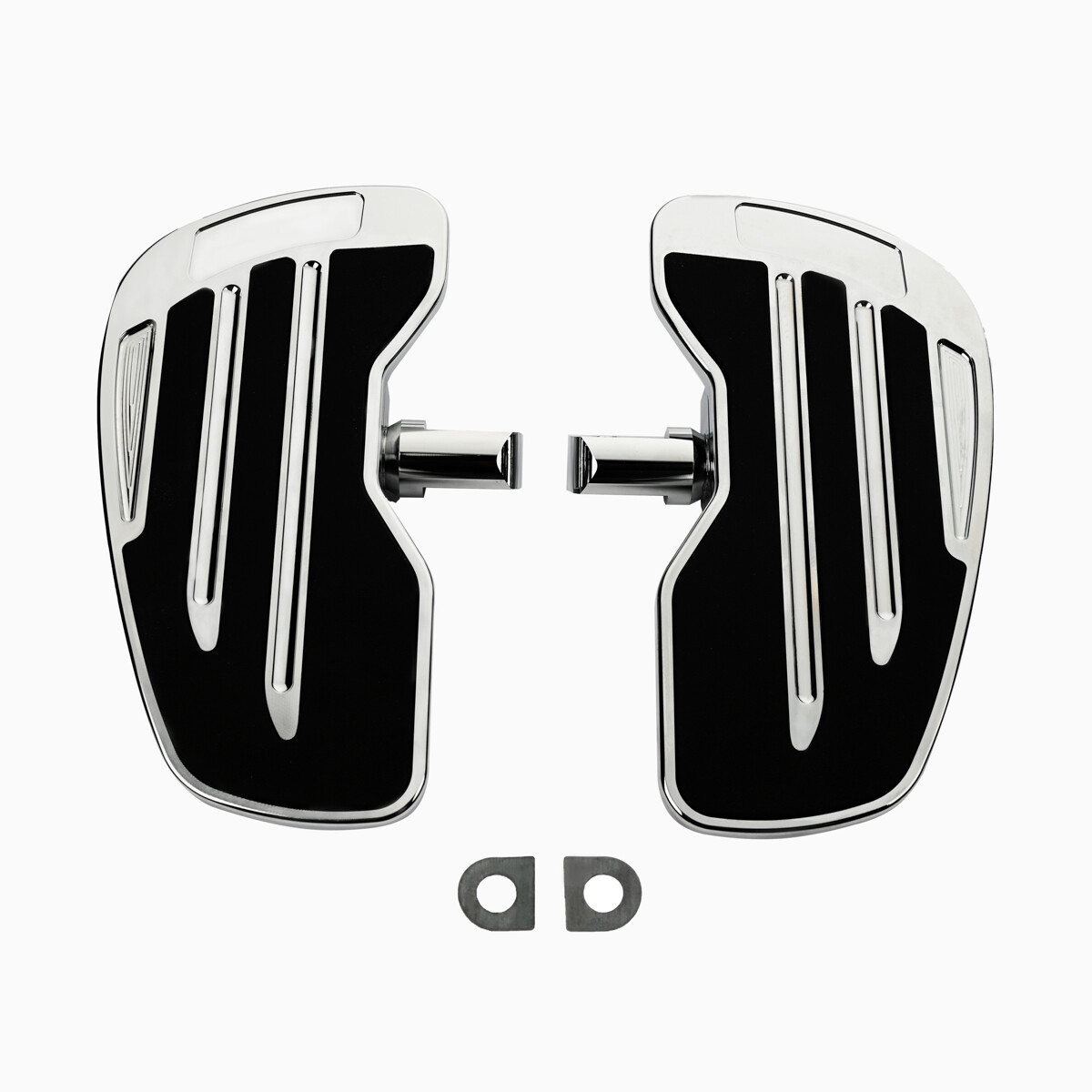 For Indian Scout Sixty 2016-2024 Pair of Rear Passenger Floorboards Foot Pegs