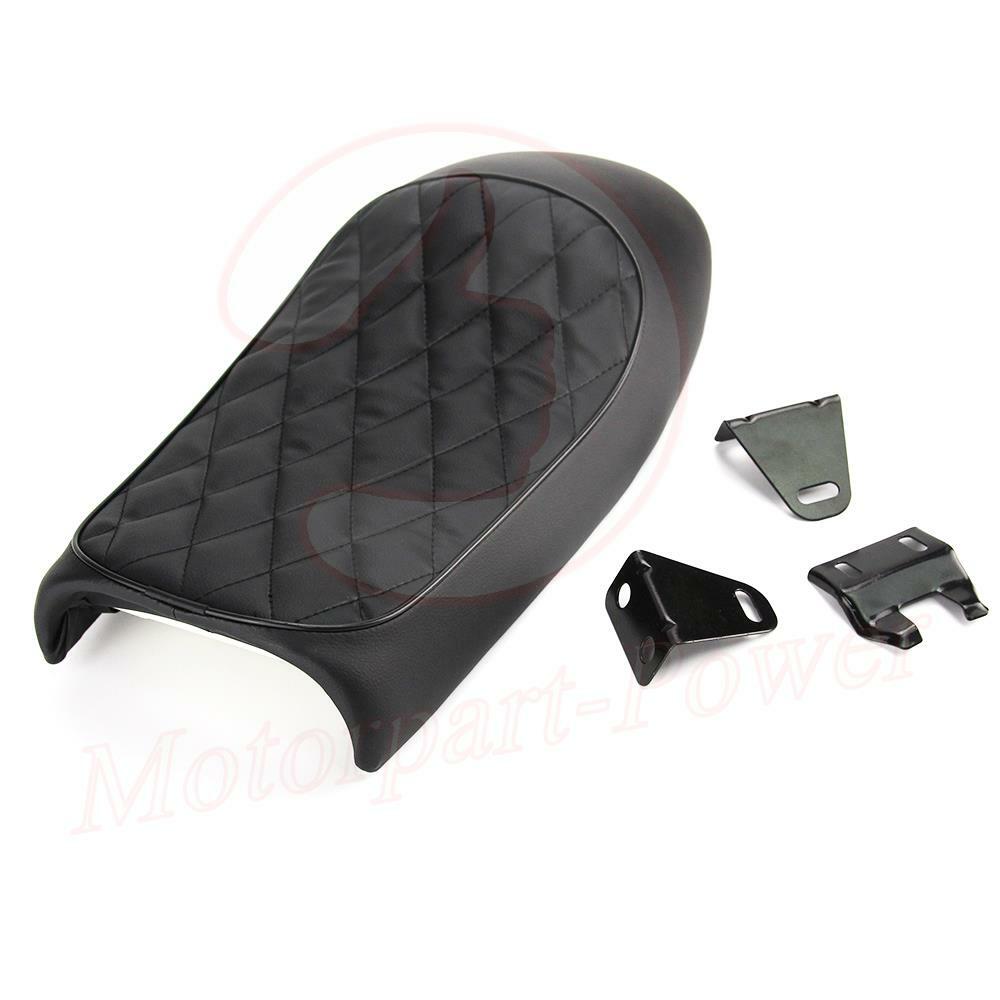 Hump Cafe Racer Seat Vintage Saddle For Honda CB Yamaha Suzuki Universal