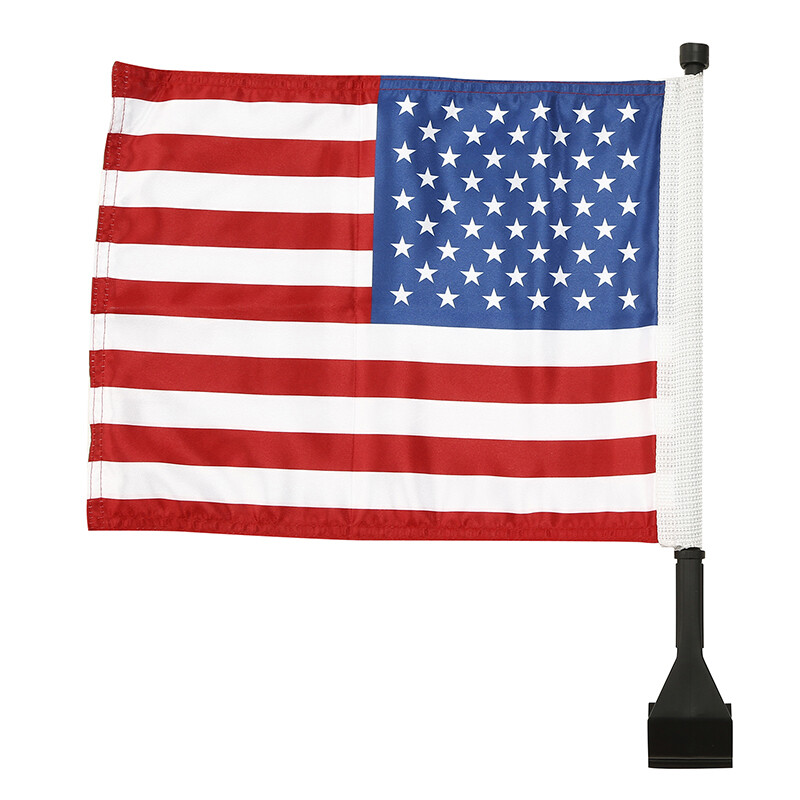 Saddlebag Trunk Mount American Flag Pole Fit For Harley Touring Touring 1993-22