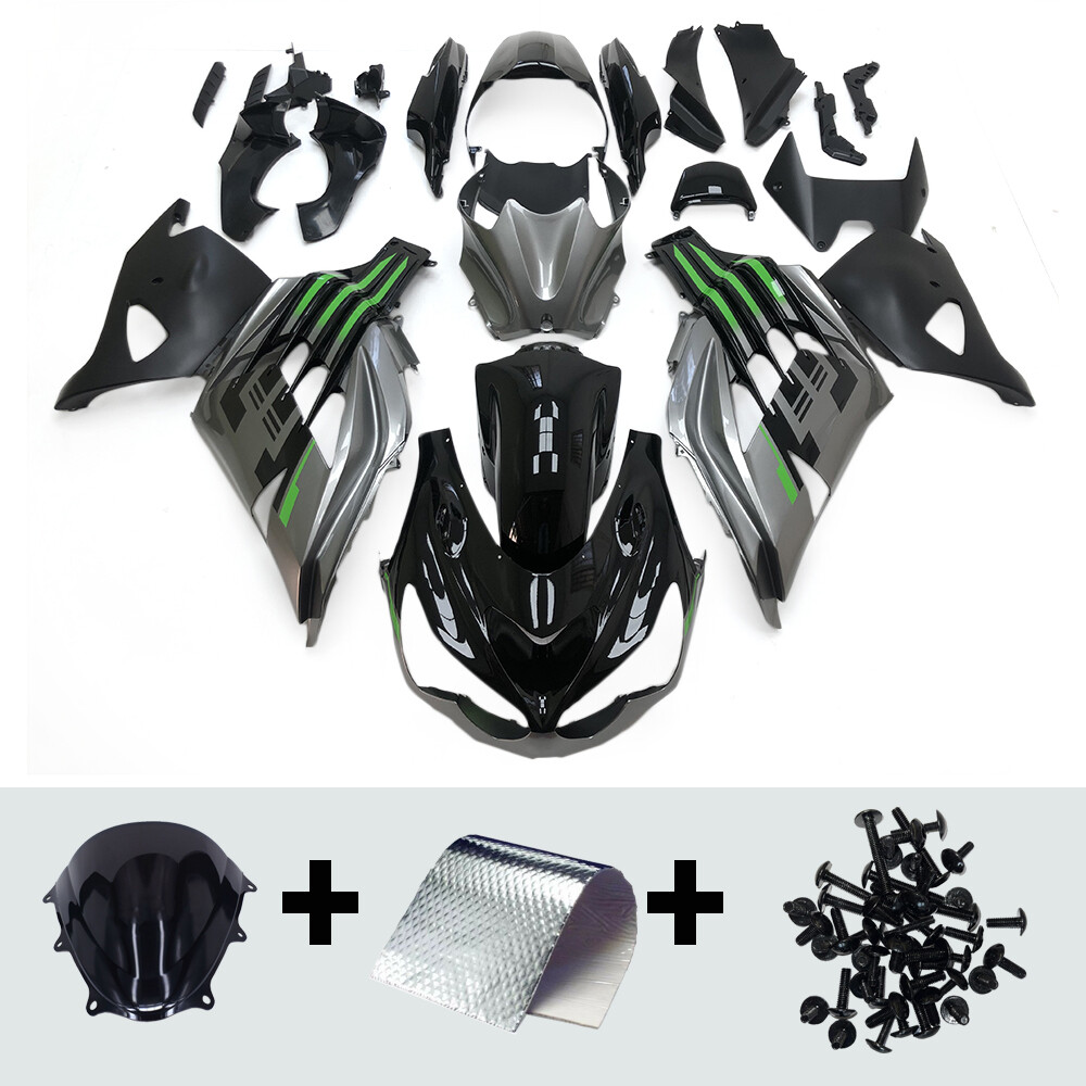 Injection Fairings Kit For 2012-2021 Kawasaki Ninja ZX14R ABS Plastic Bodywork