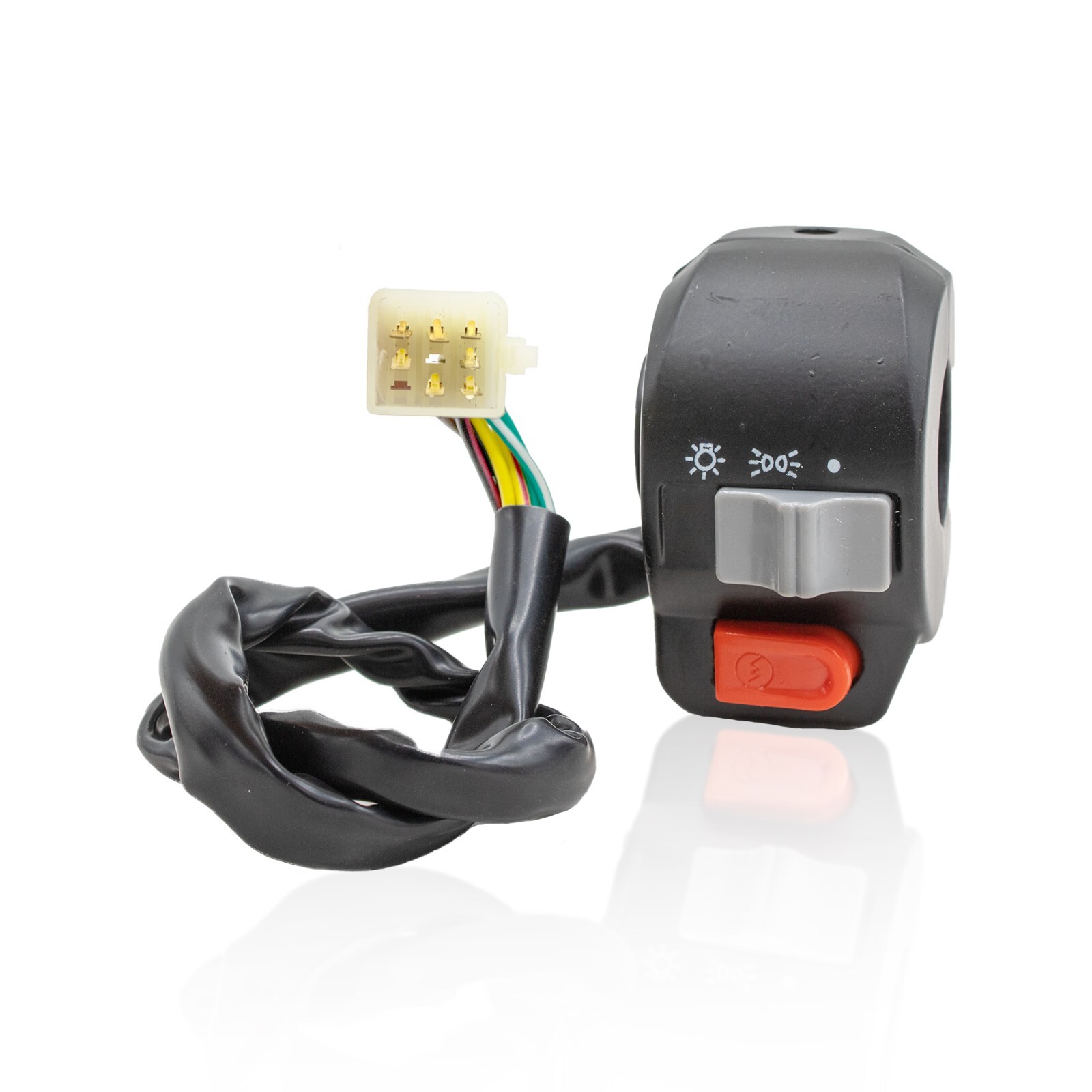 Scooter Electric Starter Switch lights Right Side For GY6 50cc Engine QMB139